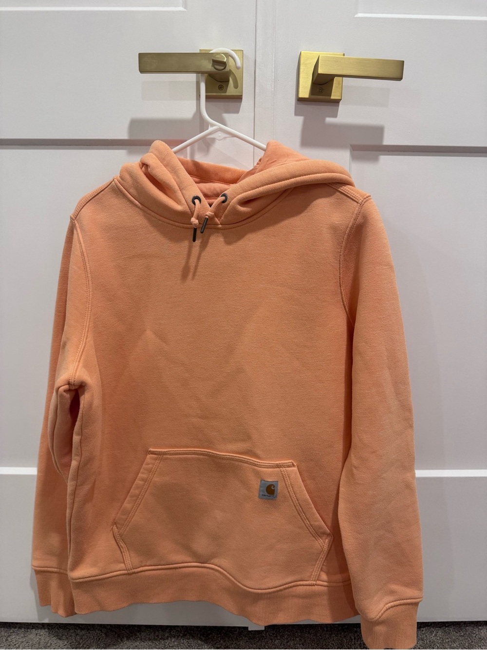 Carhartt Peach Pullover Hooded Sweatshirt